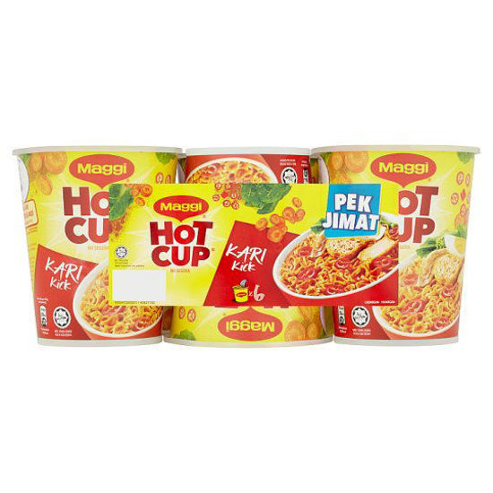 Picture of Maggi Hot Cup Curry Kick 6 x 59g