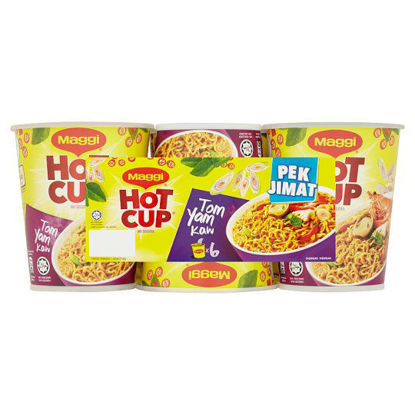 Picture of Maggi Hot Cup Tom Yam Kaw 6 x 61g