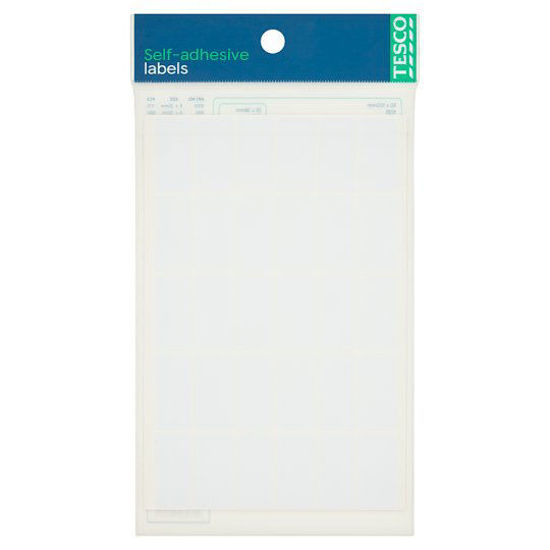 Picture of Lotuss White Adhesive Label 1