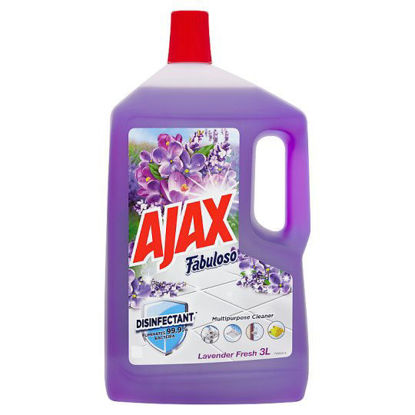 Picture of Ajax Fabuloso Lavender Fresh Multipurpose Cleaner 3 Litre