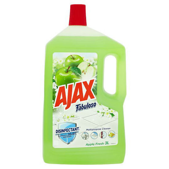 Picture of Ajax Fabuloso Apple Fresh Multipurpose Cleaner 3 Litre