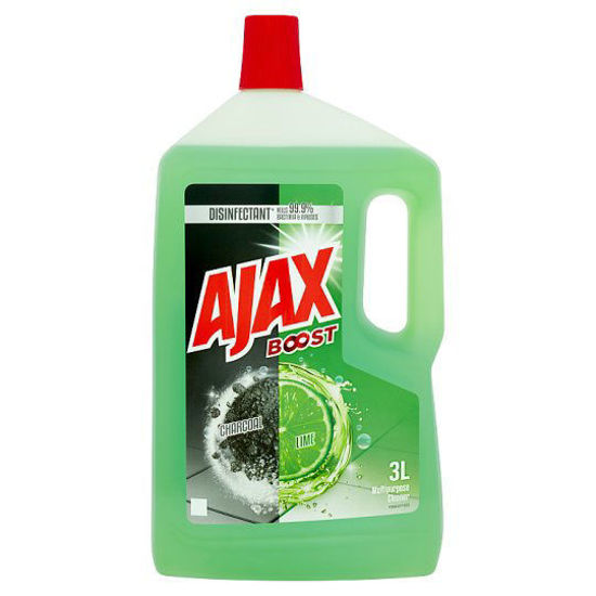 Picture of Ajax Boost Charcoal & Lime Multipurpose Cleaner 3 Litre